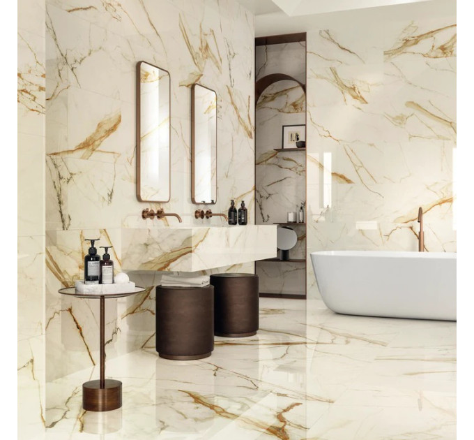 Плитка керамогранітна A4QV Marvel Calacatta Imperiale POL 600x600x9,5  Atlas Concorde