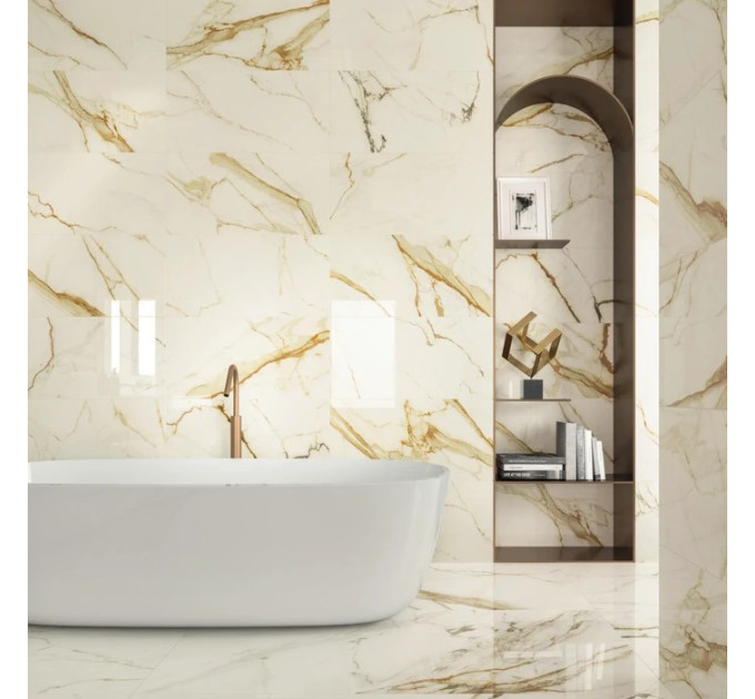 Плитка керамогранітна A4Q3 Marvel Calacatta Imperiale POL 600x1200x8,5  Atlas Concorde