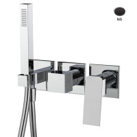 Змішувач для душу Fit Black matt (F3399X8NS) Fima