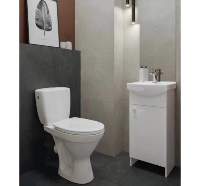 Компакт Cersania 704 SimpleOn 011 з кришкою дюропласт soft-close (CCKZ1015011894) Cersanit