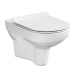 Унітаз підвісний City CleanOn з кришкою Slim дюропласт soft close (SZCZ1001731608) Cersanit