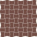 Мозаїка Modernizm Brown 308,6x308,6x6 Paradyz