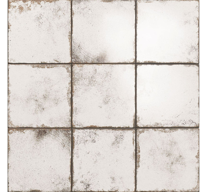 Плитка керамогранітна Metallici White 200x200x9 Mainzu