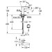 Змішувач для умивальника електронний Eurosmart New (23975003), Grohe