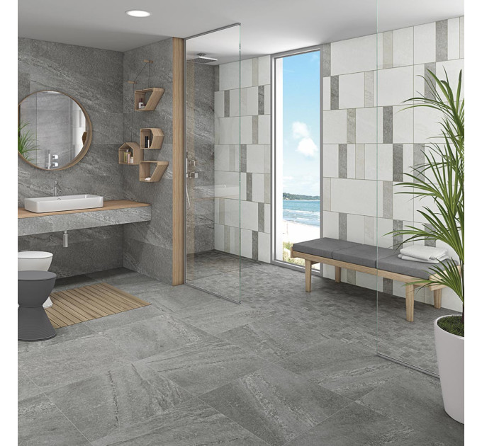 Плитка стінова RHO-R Gris RECT 320x990x8,8 Vives
