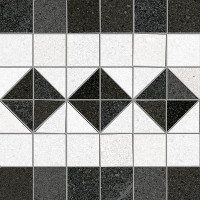 Плитка керамогранітна Seine Iena-R 2 Grafito RECT 200x200x8 Vives