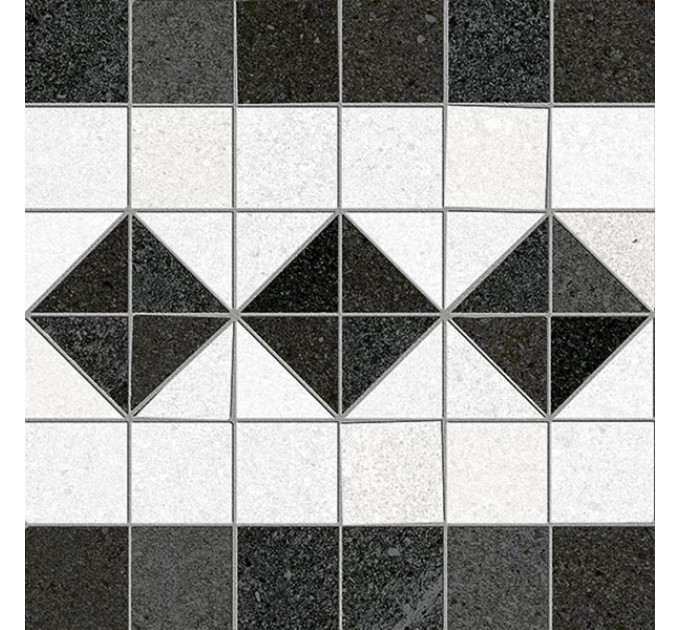 Плитка керамогранітна Seine Iena-R 2 Grafito RECT 200x200x8 Vives