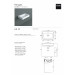 Умивальник HE 10 Henges Glossy white SIMAS