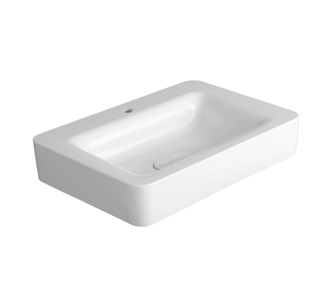 Умивальник HE 10 Henges Glossy white SIMAS