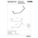 Поручень 40 см Omega (104307621), Bemeta