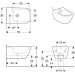 Біде підвісне Smyle Square 500.209.01.1 Geberit