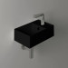 Умивальник AG 50 Agile (AG50NM) Black matt, SIMAS