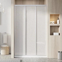 Душові двері трьохелементні ASDP3-130 1980 Pearl White RAVAK