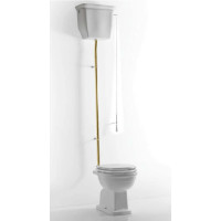 Комплект Унітаз Windsor + Бачок Windsor + Кришка Windsor soft-close (WINDSOR15VBR) бронза CIELO