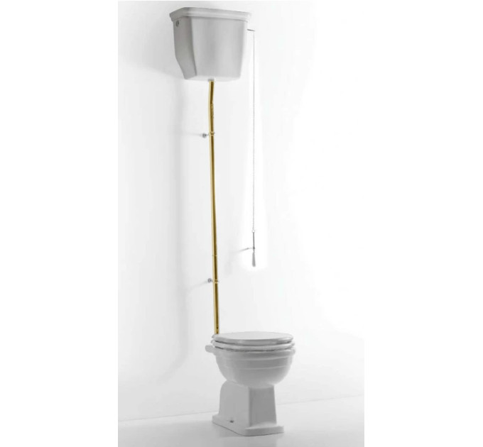 Комплект Унітаз Windsor + Бачок Windsor + Кришка Windsor soft-close (WINDSOR15VBR) бронза CIELO