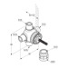 Вбудована частина перемикача DN 15 Ambienta (29757), Kludi
