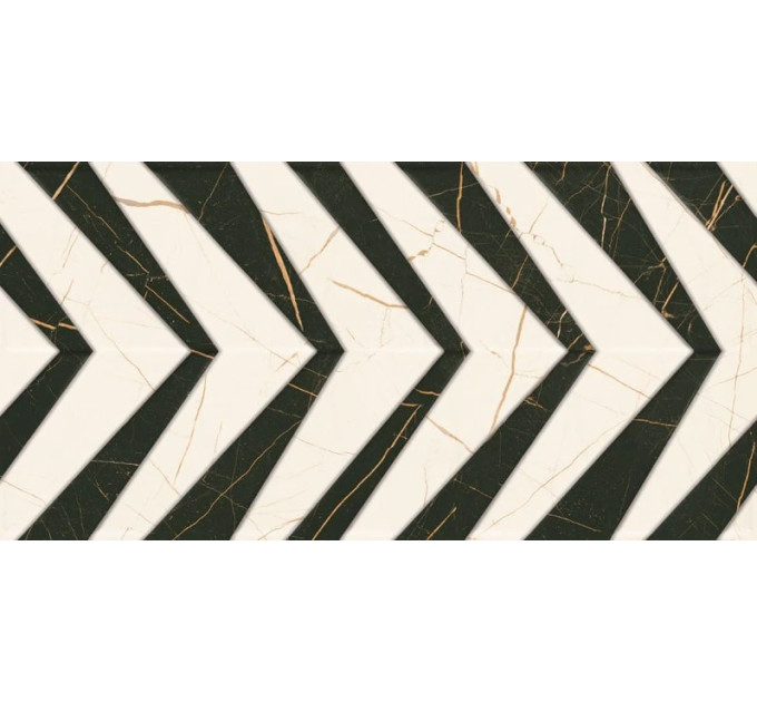 Плитка стінова Fancy White STR 300x600x9 Paradyz