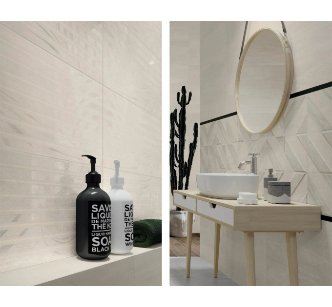 Декор Happiness Grey Mix STR 300x600x9 Paradyz