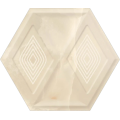 Плитка стінова Illusion Beige Heksagon STR 171x198x9 Paradyz