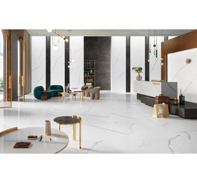 Плитка керамогранітна JL 01 Statuario Fine LUC SQ 600x1200 Mirage