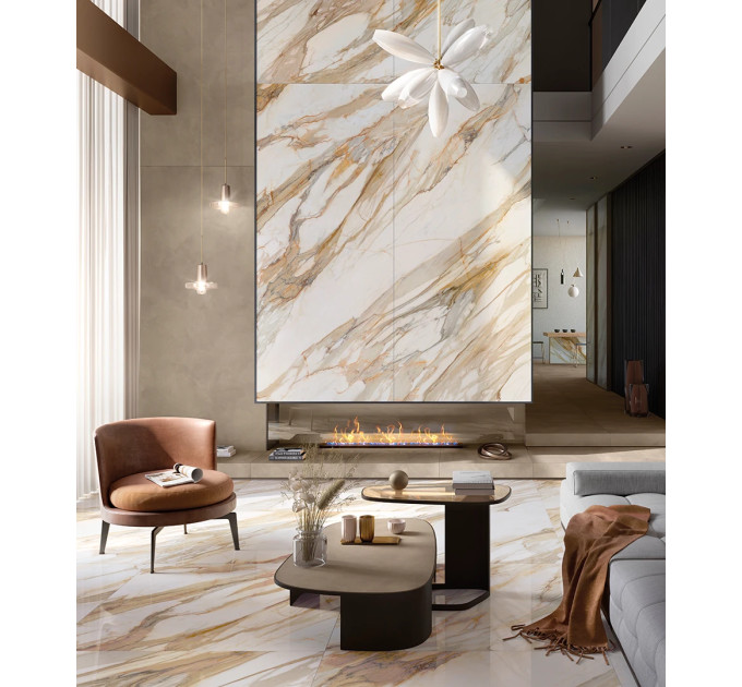 Плитка керамогранітна JL 03 Calacatta Vena Antica LUC SQ 600x1200 Mirage