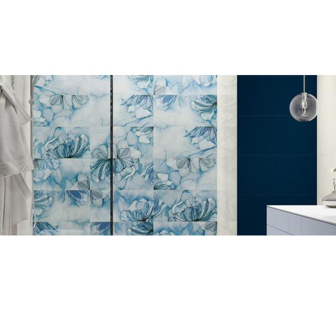 Плитка стінова Sweet Blue Mix Dekor 300x600x9 Paradyz