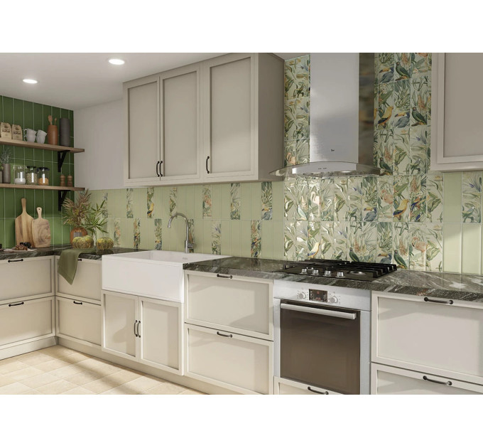 Плитка стінова Jungle Olive 100x300 Mainzu