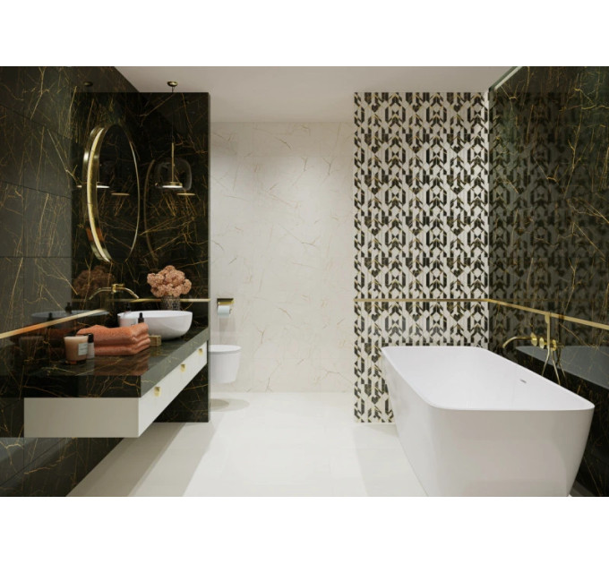 Фриз Uniwersalna listwa metalowa Oro 20x600x9 Paradyz