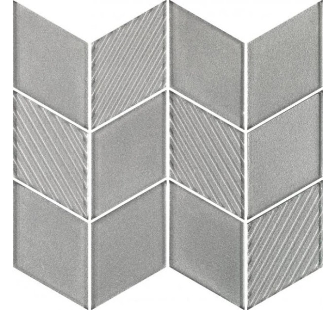 Мозаїка Uniwersalna Szklana Silver Romb 205x238x6 Paradyz