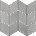 Мозаїка Uniwersalna Szklana Silver Romb 205x238x6 Paradyz