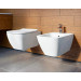 Унітаз підвісний з кришкою Smyle Square Rimfree 500.683.00.2 Geberit