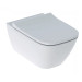 Унітаз підвісний з кришкою Smyle Square Rimfree 500.683.00.2 Geberit