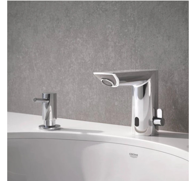 Змішувач для умивальника електронний без змішування BauCosmopolitan E 36452000 Grohe