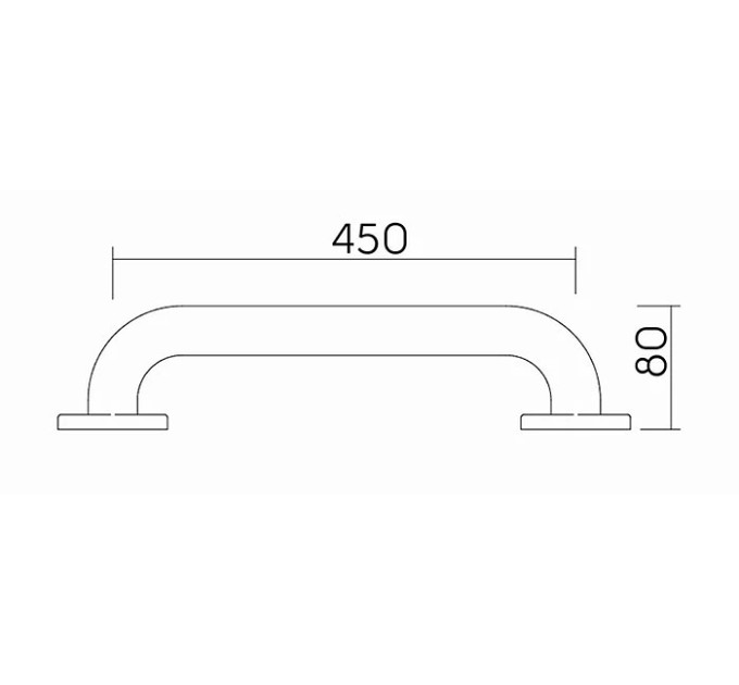 Поручень 45 см LEHNEN CONCEPT (L60004000) KOLO