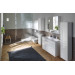 Шафка з умивальником 80 Selnova Square Slim rim 501.240.00.1 Geberit