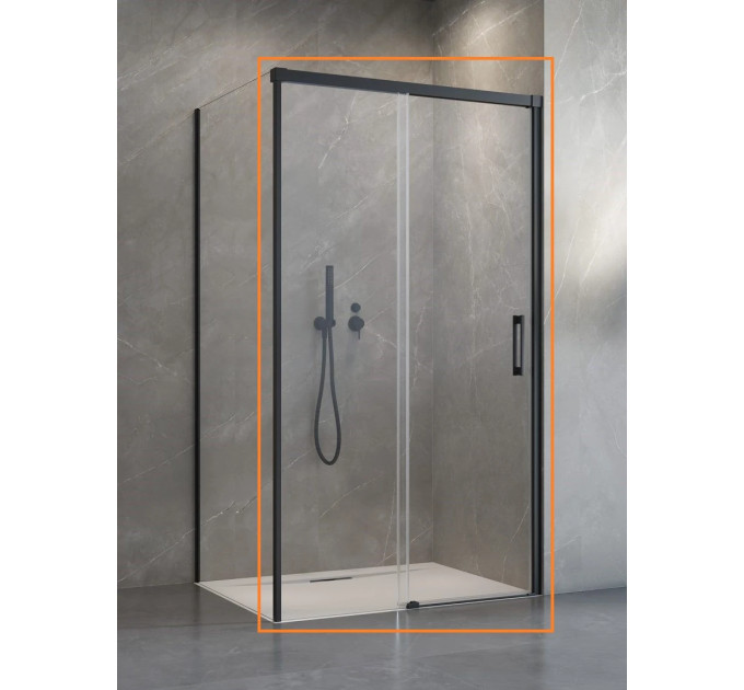Душові двері Idea Black KDS 150 R RADAWAY