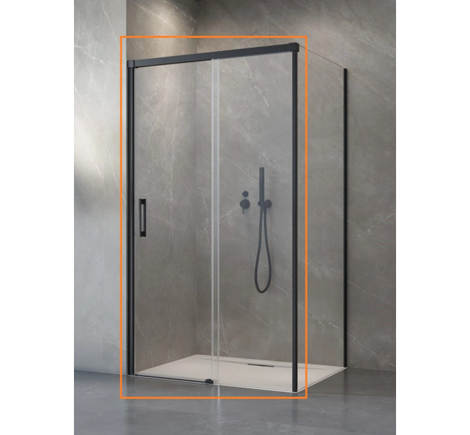 Душові двері Idea Black KDS 150 L RADAWAY