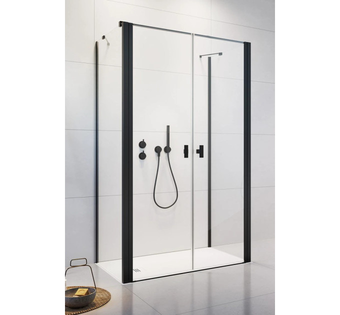 Душові двері NES Black DWD+2S 100 RADAWAY