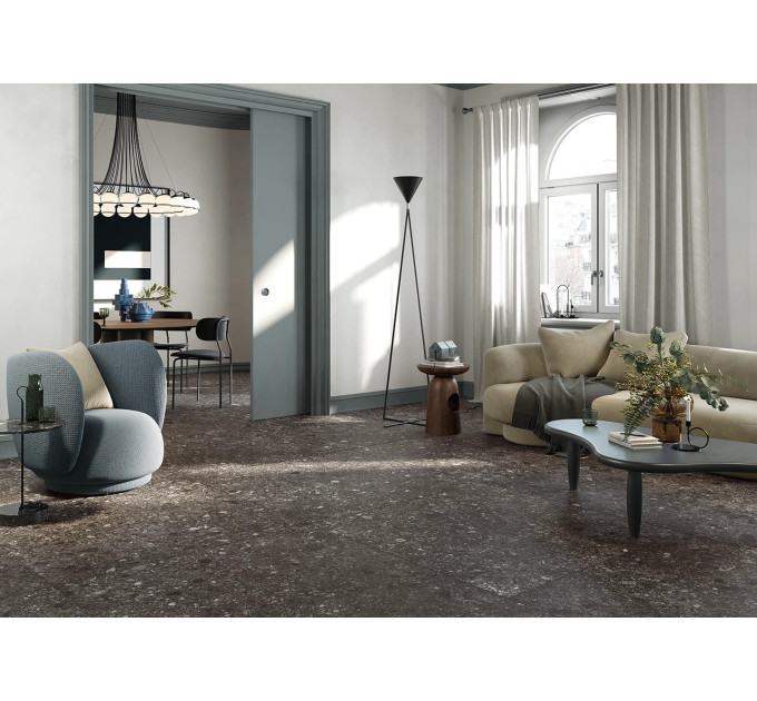 Плитка керамогранітна RR 03 Svart NAT SQ 1200x1200 Mirage