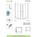 Душові двері Carena DWB 70 R RADAWAY