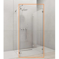 Фронтальна стінка Euphoria Walk-in IV W4 80 RADAWAY