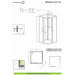 Комплект бокових стінок Premium Plus 2S 90 33433-01-06N RADAWAY
