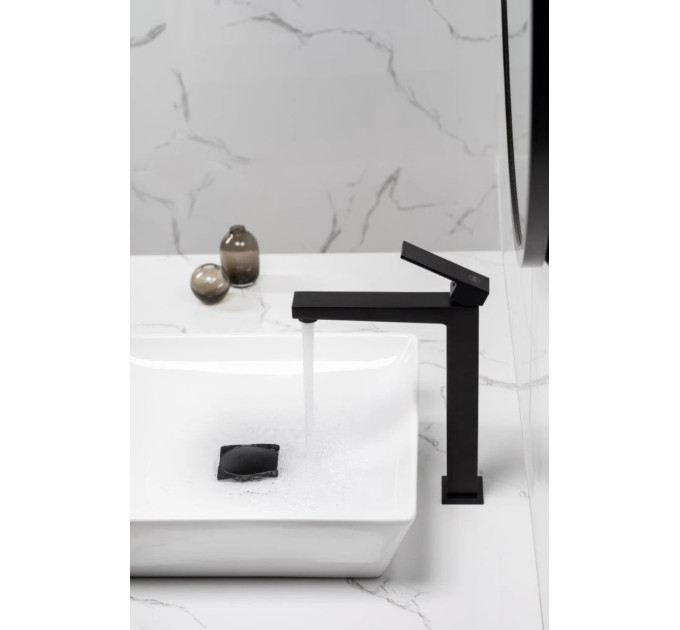 Змішувач для умивальника LOGON BLACK 5132-612-81 KFA ARMATURA