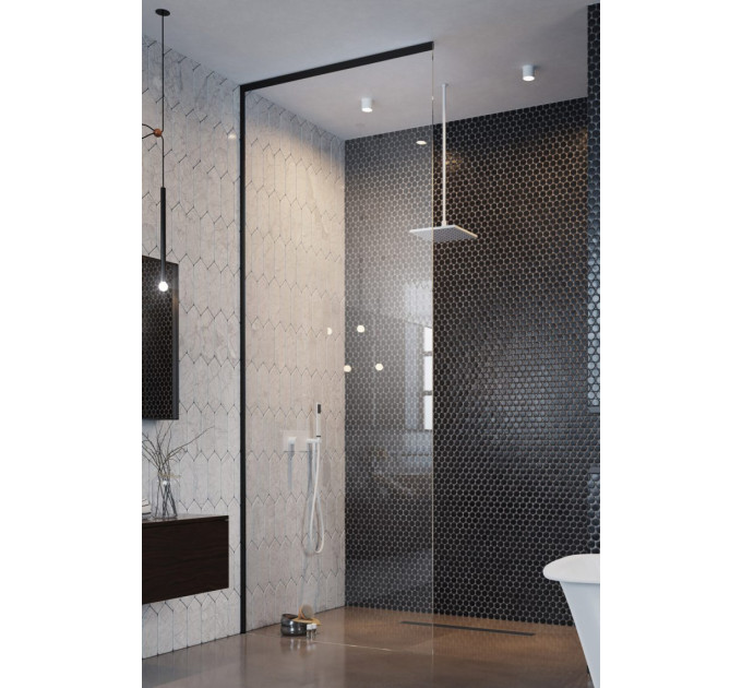 Душова стінка Modo X Black II 300-1000x2501-3000 RADAWAY