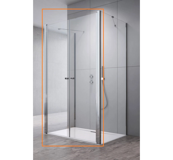 Душові двері Eos DWD+2S 110 RADAWAY