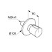 Перемикач на 2 положення Balance (528470575), Kludi