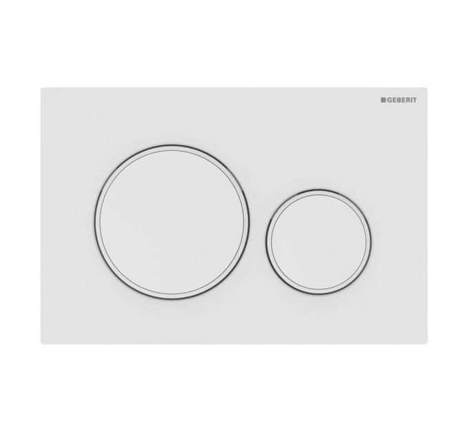 Кнопка зливу Sigma20 115.882.01.1 білий мат Geberit