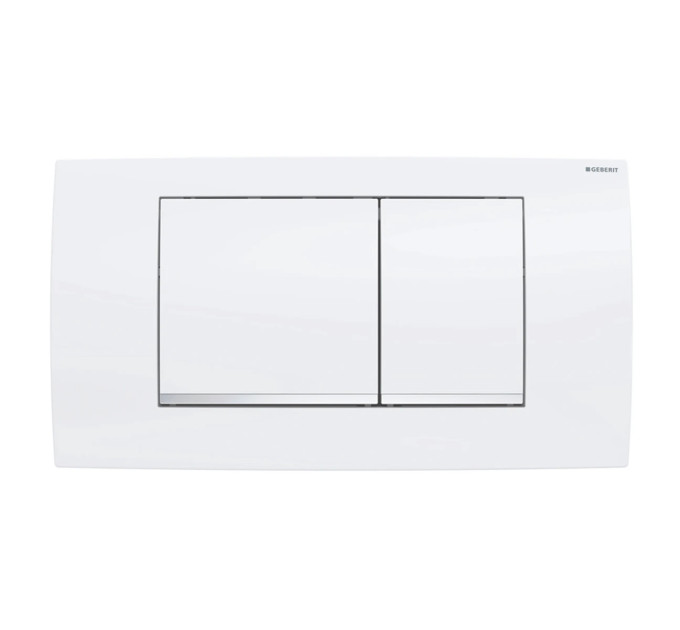 Кнопка зливу Twinline30 115.899.KJ.1 білий Geberit