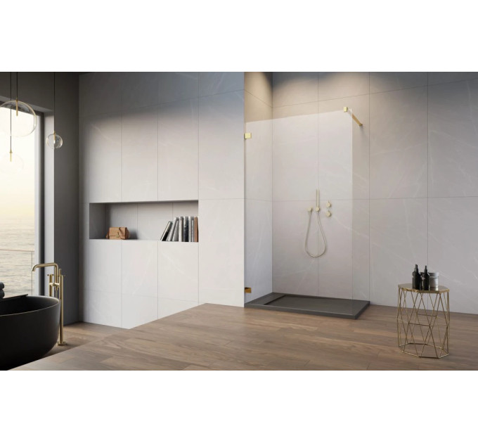 Душова стінка Essenza Pro 8 Gold Walk-in 100, RADAWAY