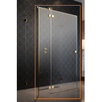 Душові двері Essenza Pro Gold KDJ+S 90 ліві, RADAWAY